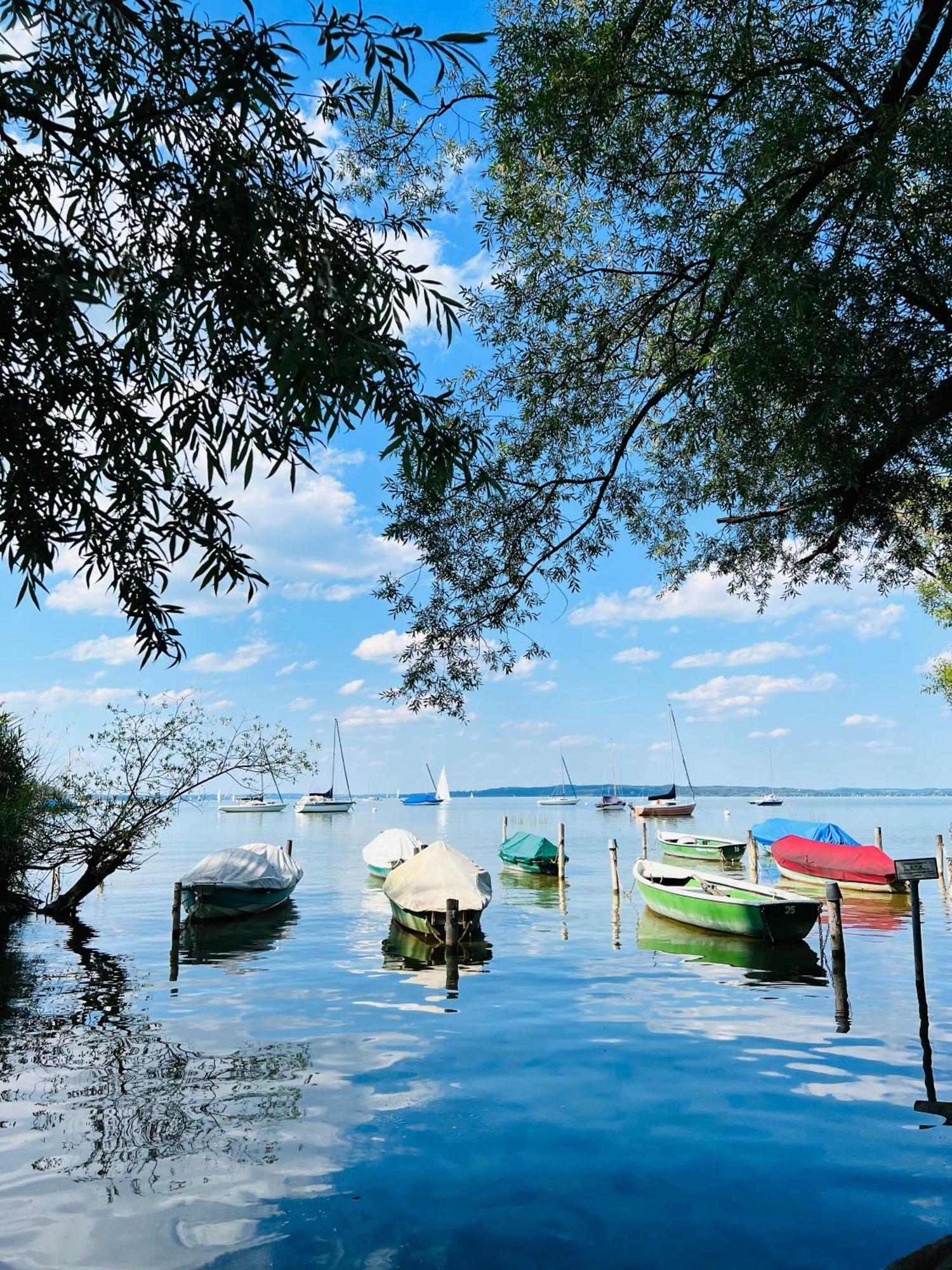 Апартаменты Schlafen Im Atelier - Einzigartiges Gaestezimmer Am Ammersee Шондорф-ам-Аммерзе Экстерьер фото