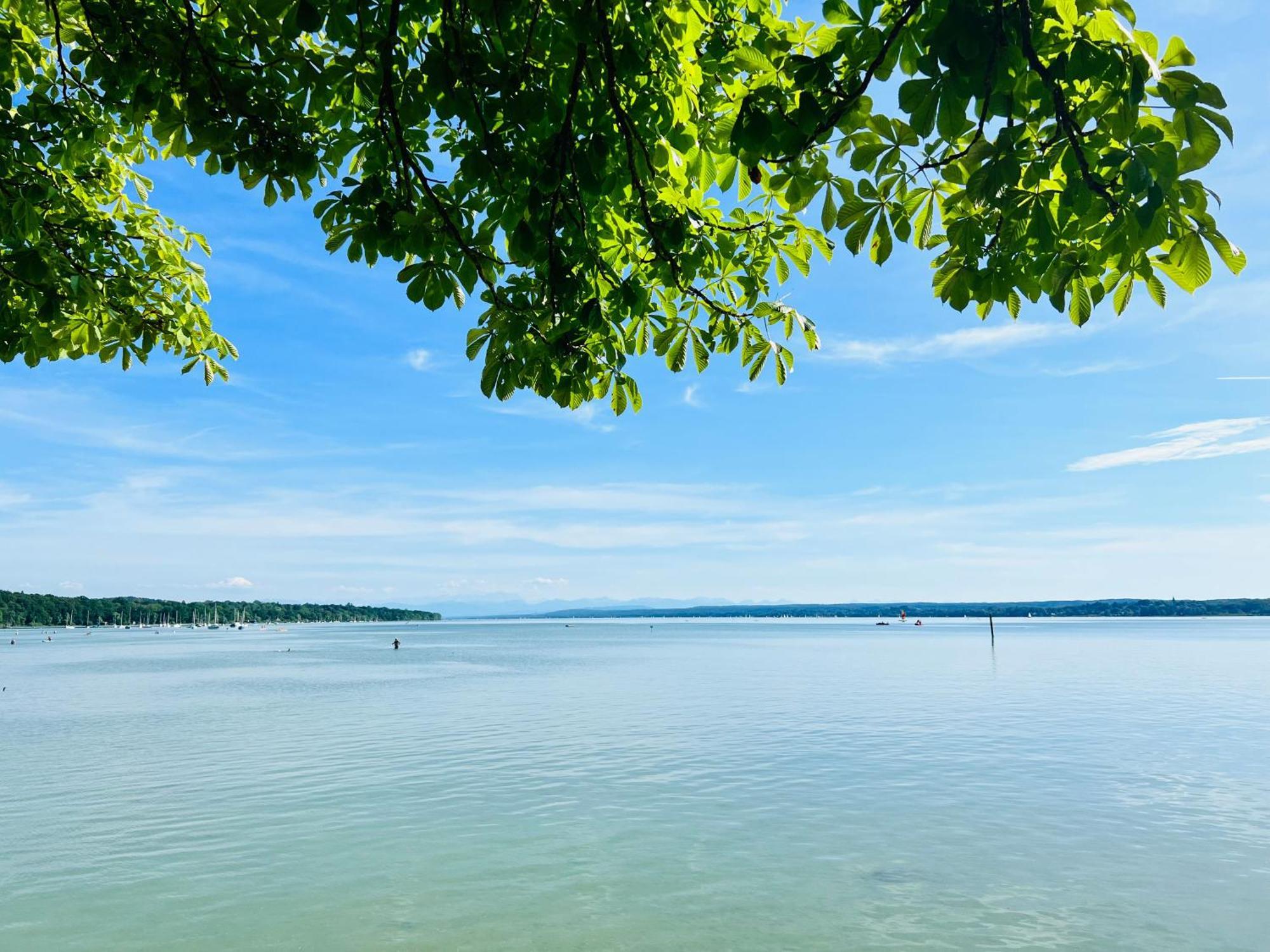 Апартаменты Schlafen Im Atelier - Einzigartiges Gaestezimmer Am Ammersee Шондорф-ам-Аммерзе Экстерьер фото